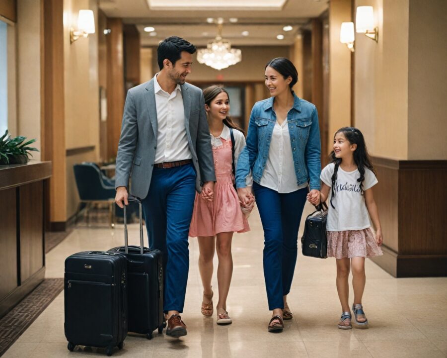 Como aproveitar programas de fidelidade quando se viaja em família