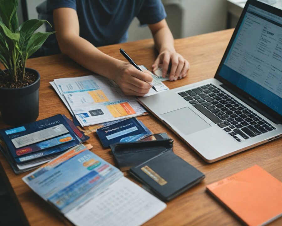 Como gerenciar múltiplos cartões de crédito de forma eficiente