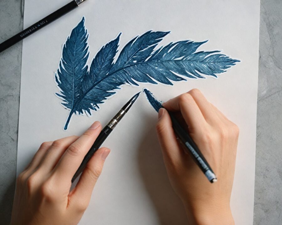 Papéis para lettering: como evitar que a brush pen sangre