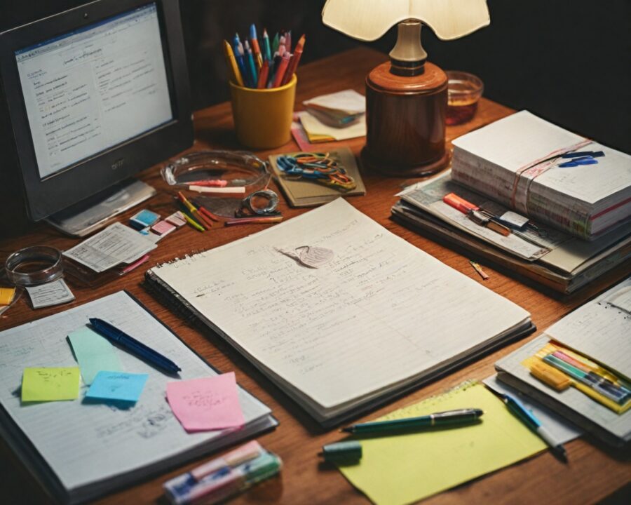 Checklist de papelaria para concurso: o que realmente ajuda