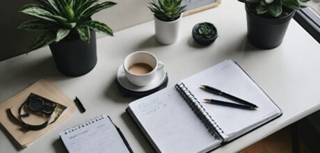 Como montar um kit de papelaria minimalista para casa e trabalho