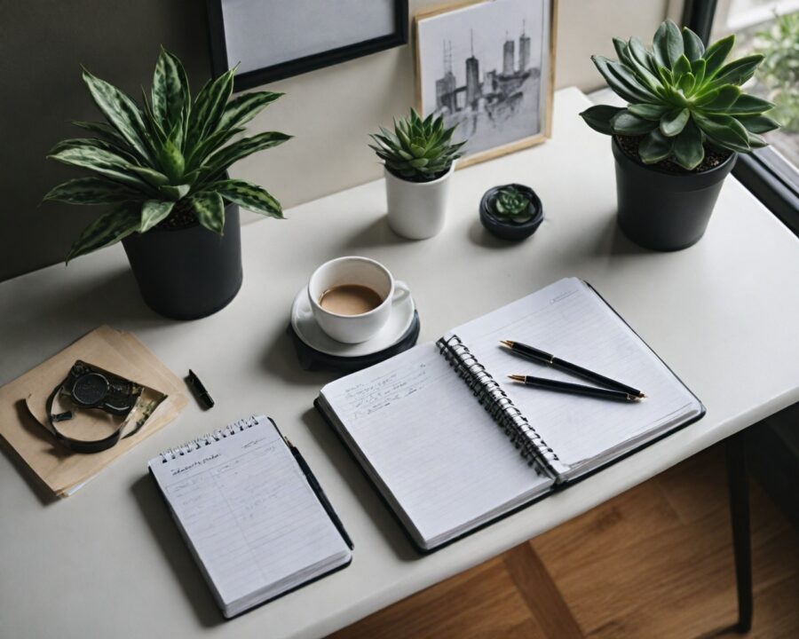 Como montar um kit de papelaria minimalista para casa e trabalho