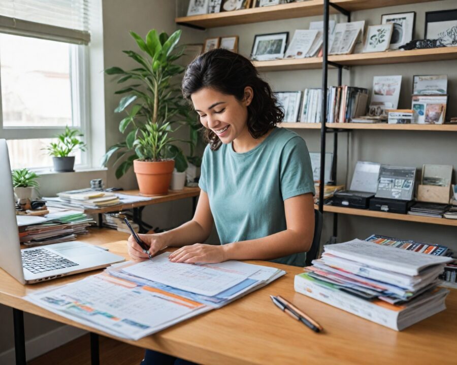 Método simples para organizar documentos com economia