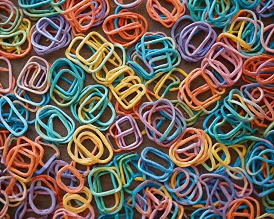 Como usar clips e elásticos sem amassar papel