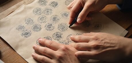 Como usar carimbos e almofadas sem borrar: guia prático