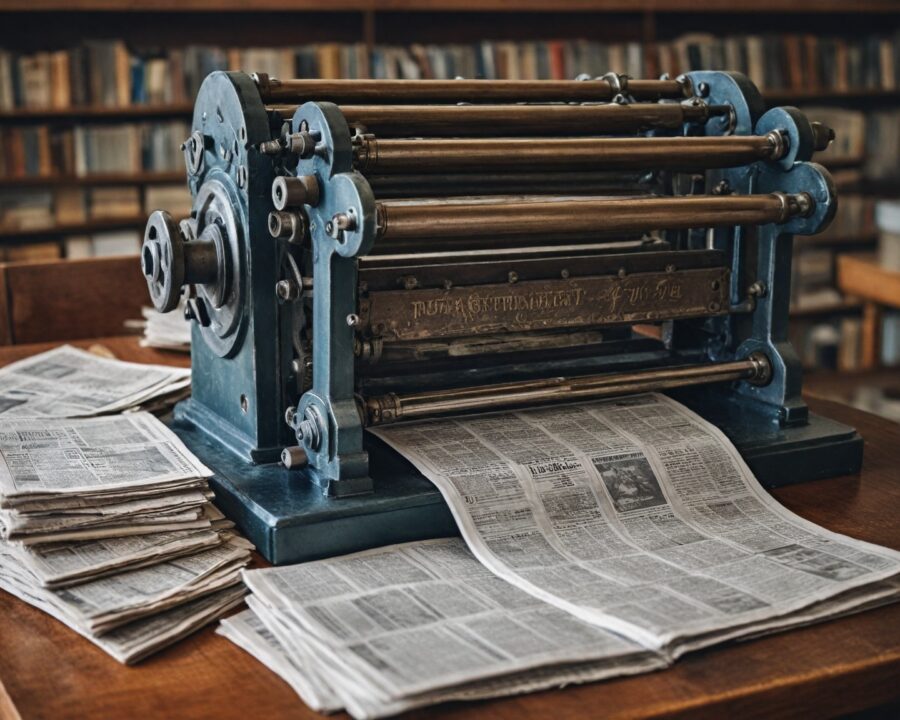 Como surgiram os jornais e o papel jornal é como é