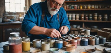 Tinta ao longo da história: carvão, ferro-gálica e pigmentos