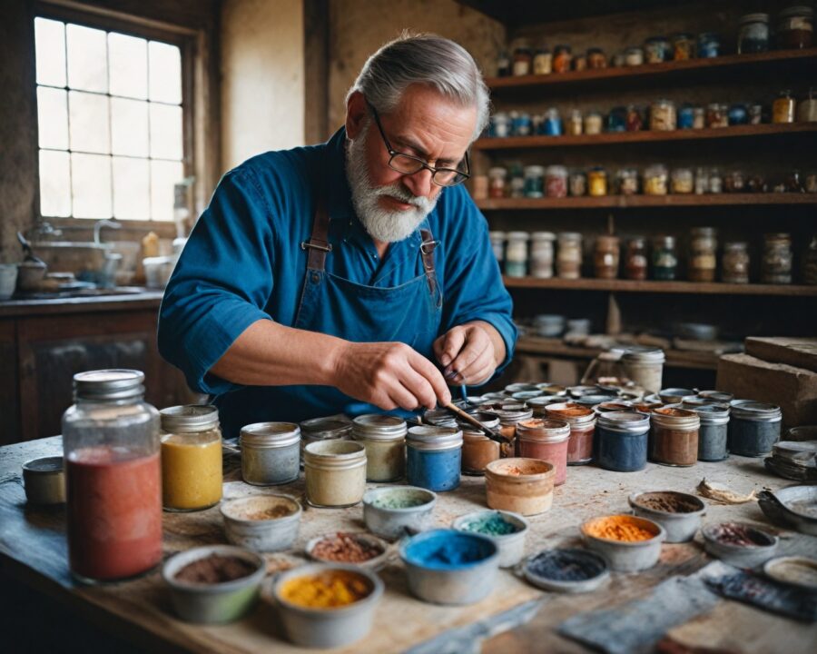 Tinta ao longo da história: carvão, ferro-gálica e pigmentos