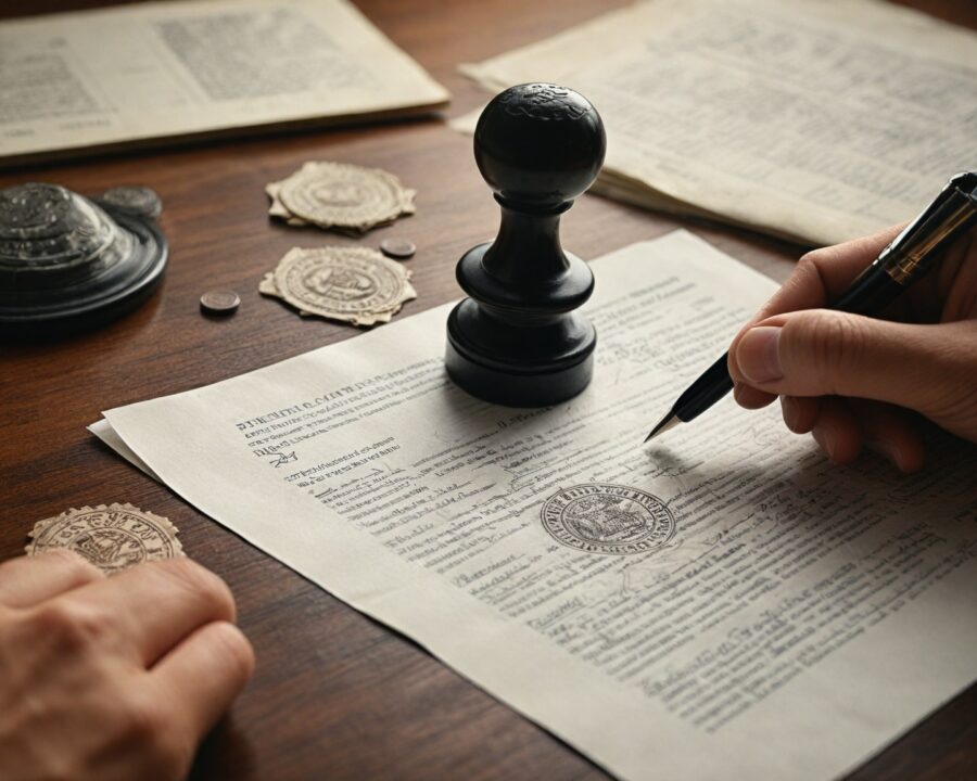 Selo, carimbo e autenticação: como o papel virou prova legal