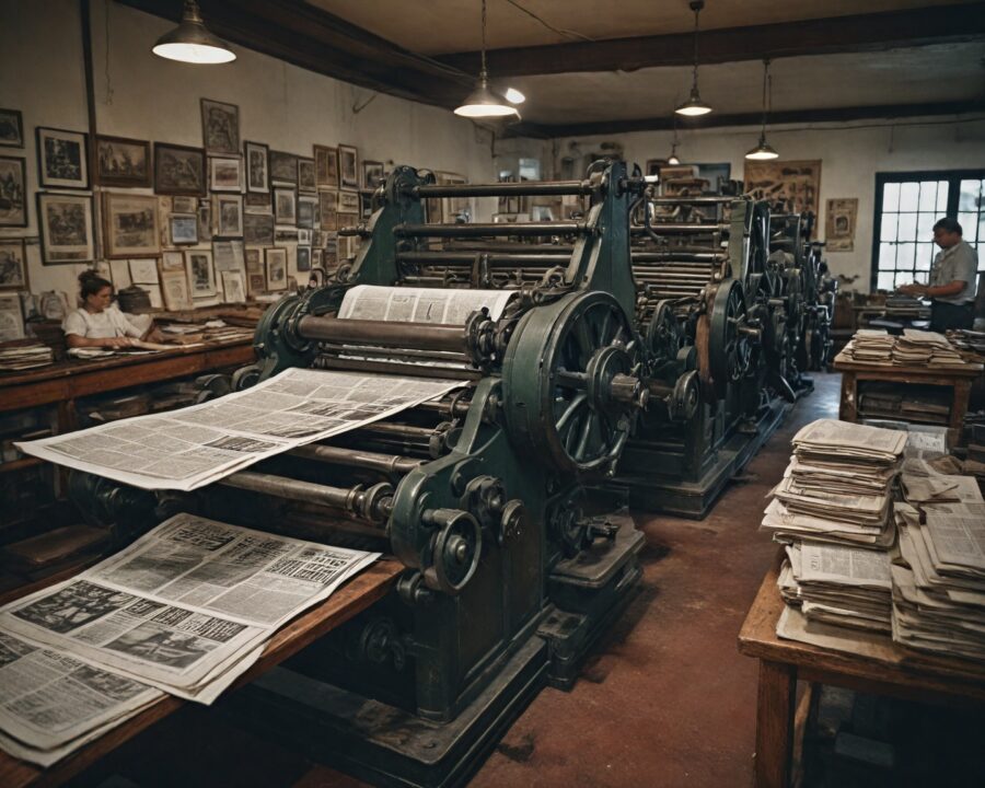 A história do papel no Brasil e sua relação com a imprensa