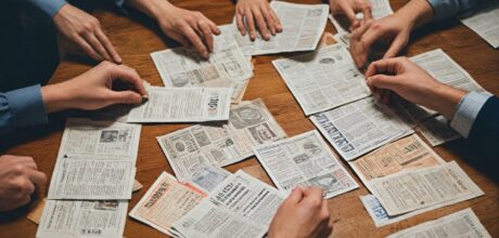 O papel como instrumento político: impacto dos panfletos e manifestos