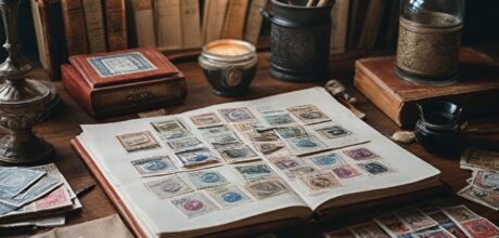 A história dos selos postais e do papel como serviço