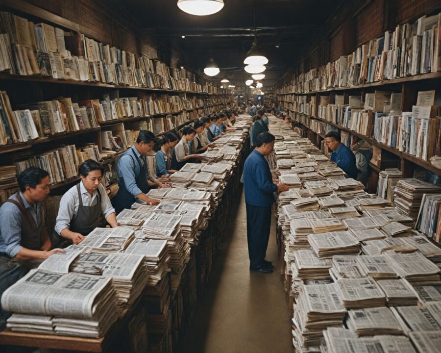 Como a alfabetização em massa impactou o mercado de papel