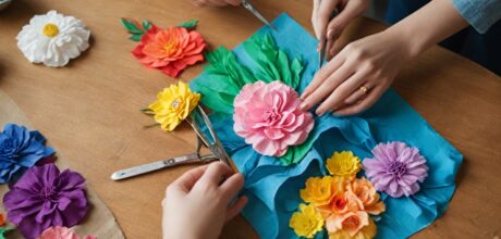 Como fazer flores de papel crepom: guia completo e dicas