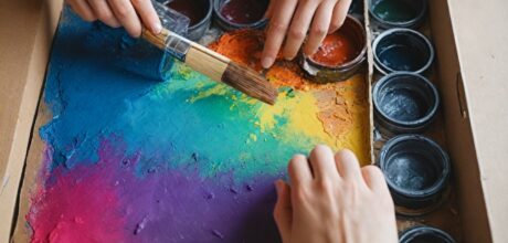 Como fazer potes e bandejas de papelão com acabamento durável