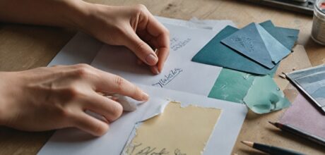 Como criar cartões e convites com papel reciclado sem aspecto áspero