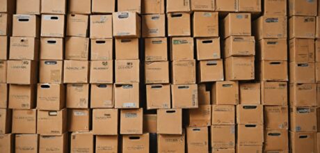 Caixa organizadora com papelão: estrutura reforçada e prática