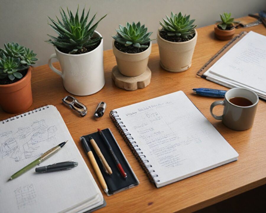 Caderno pontilhado: como usar e benefícios para organização