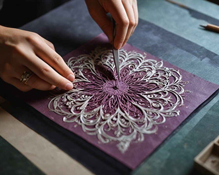 Kirigami: como criar arte com recortes de papel