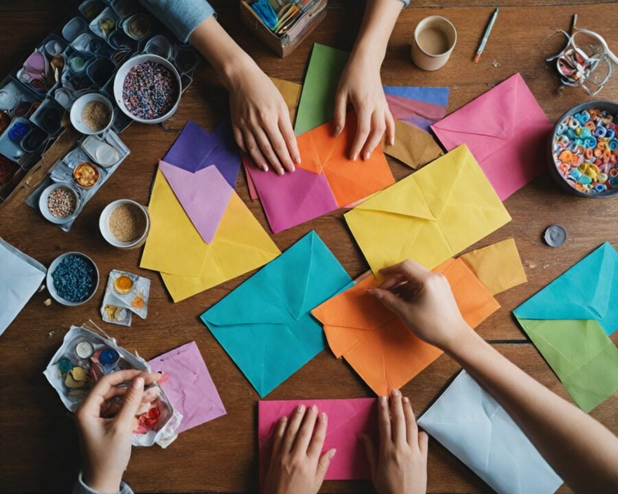 Como reutilizar envelopes de forma criativa e sustentável