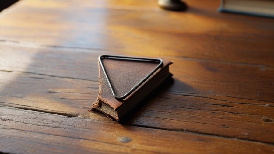 História do Clips Triangular para Documentos