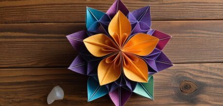 Kusudama com Papel Reciclado Estampado: Guia Completo