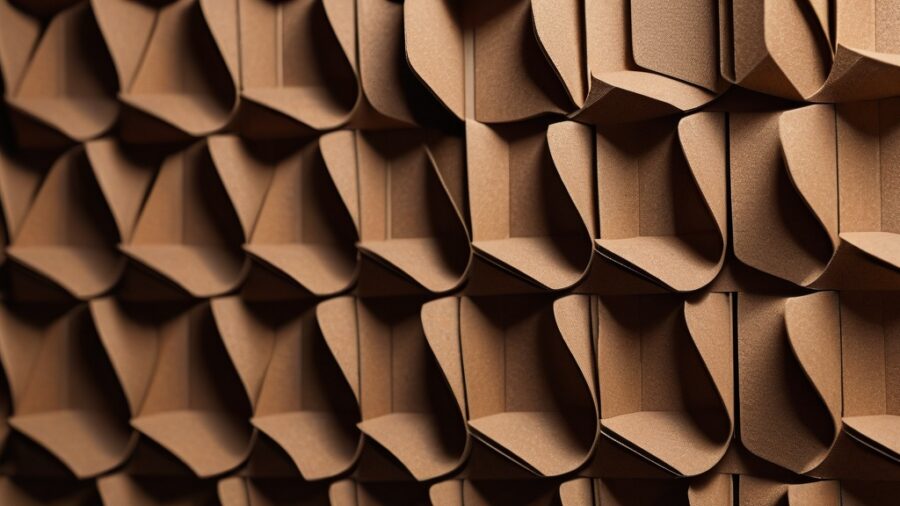 Painéis Acústicos de Papelão Reciclado: Solução Sustentável