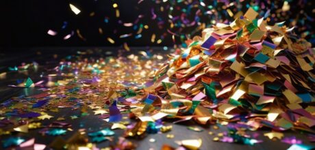 Papel Laminado Metalizado: Cores Variadas para Festas