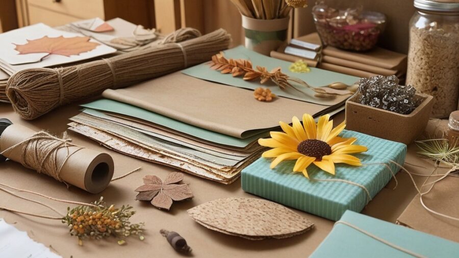 Técnicas de Scrapbooking Sustentável para Criativos